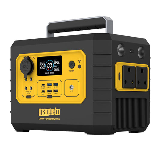 Magneto 1200W (999Wh) Portable Power Backup Station with LCD Display
